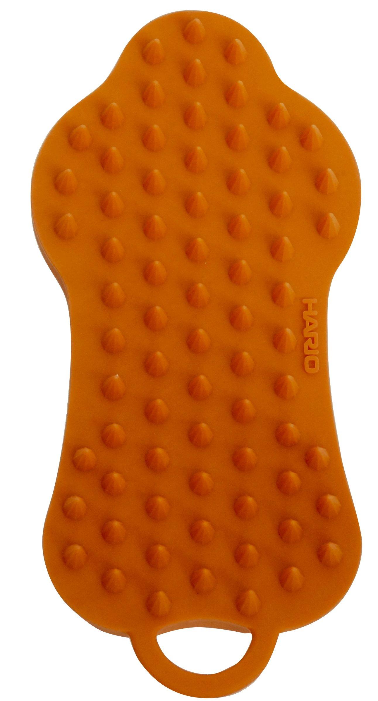 

HARIO Glutte Мягкая щетка для питомцев, Оранжевая