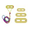 Adjustable Reptile Harness Set Soft Lizard Leash Durable Lizard Traction Rope  Amphibians