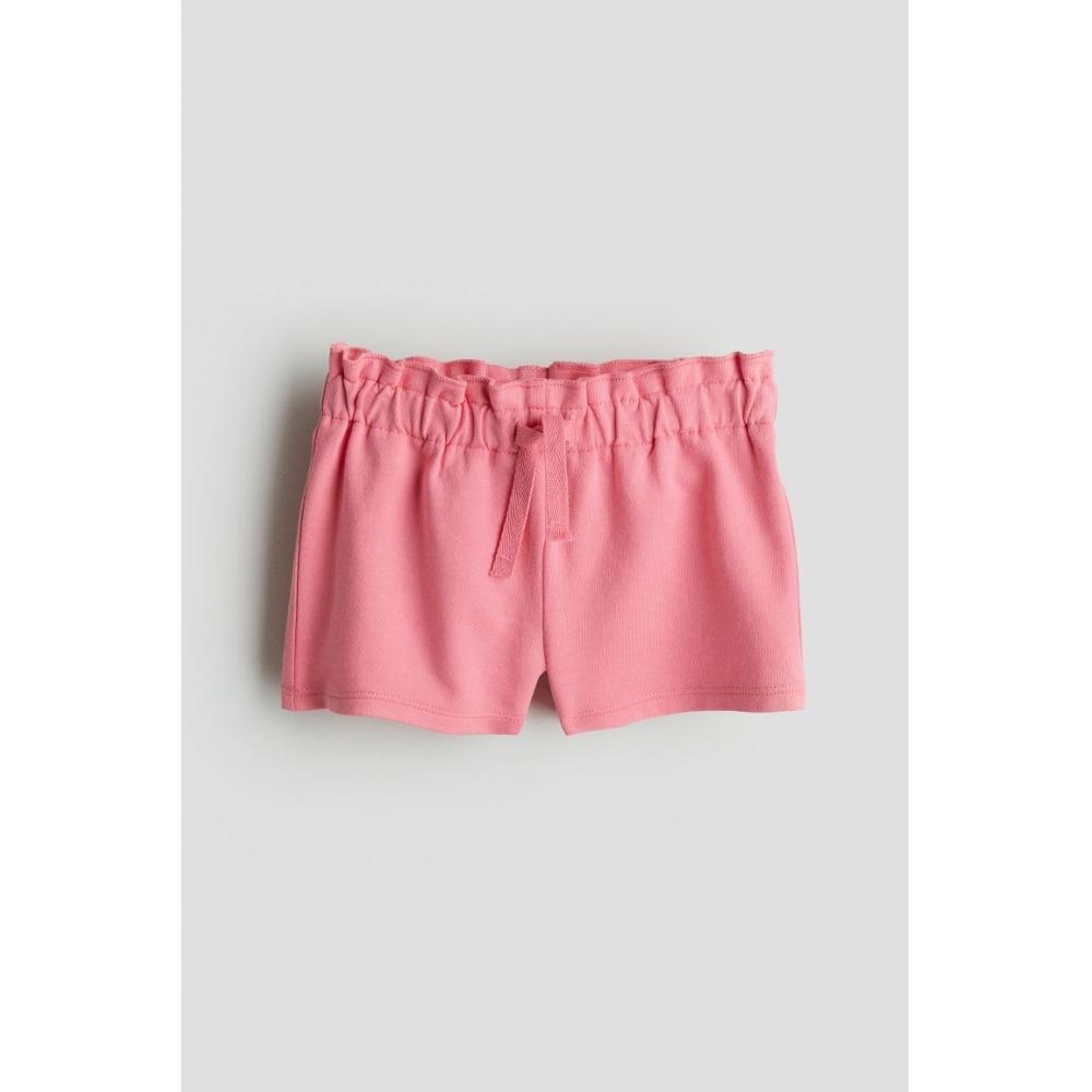 

H M cotton shorts pink