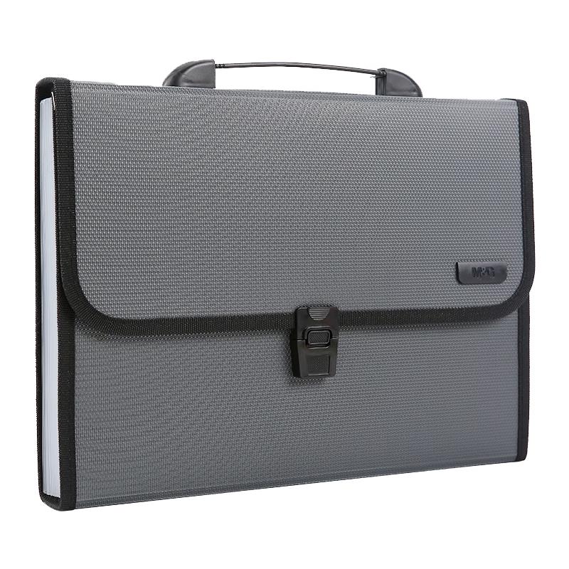 MG AWT90959 A4 12-Pocket Portable Accordion File Bag