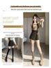 Women's 2026 Autumn/Winter High-Waist Wool Suit Skirt Pants - Double-Breasted, Wide-Leg Slimming Shorts