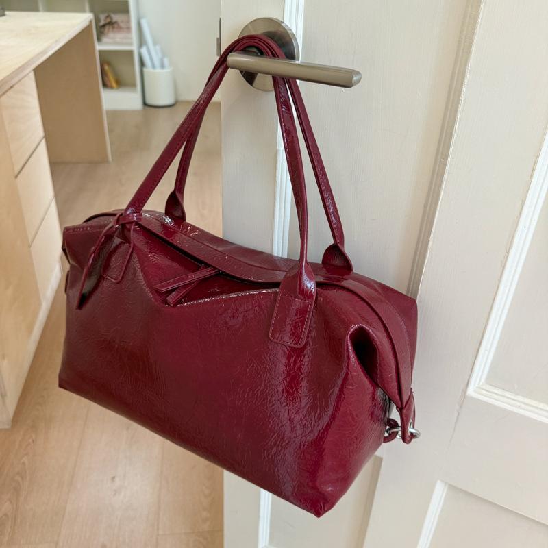 Retro Niche Handbag Bag Women's New Fashion Simple Shoulder Bag Large Capacity Commuter Messenger Bag