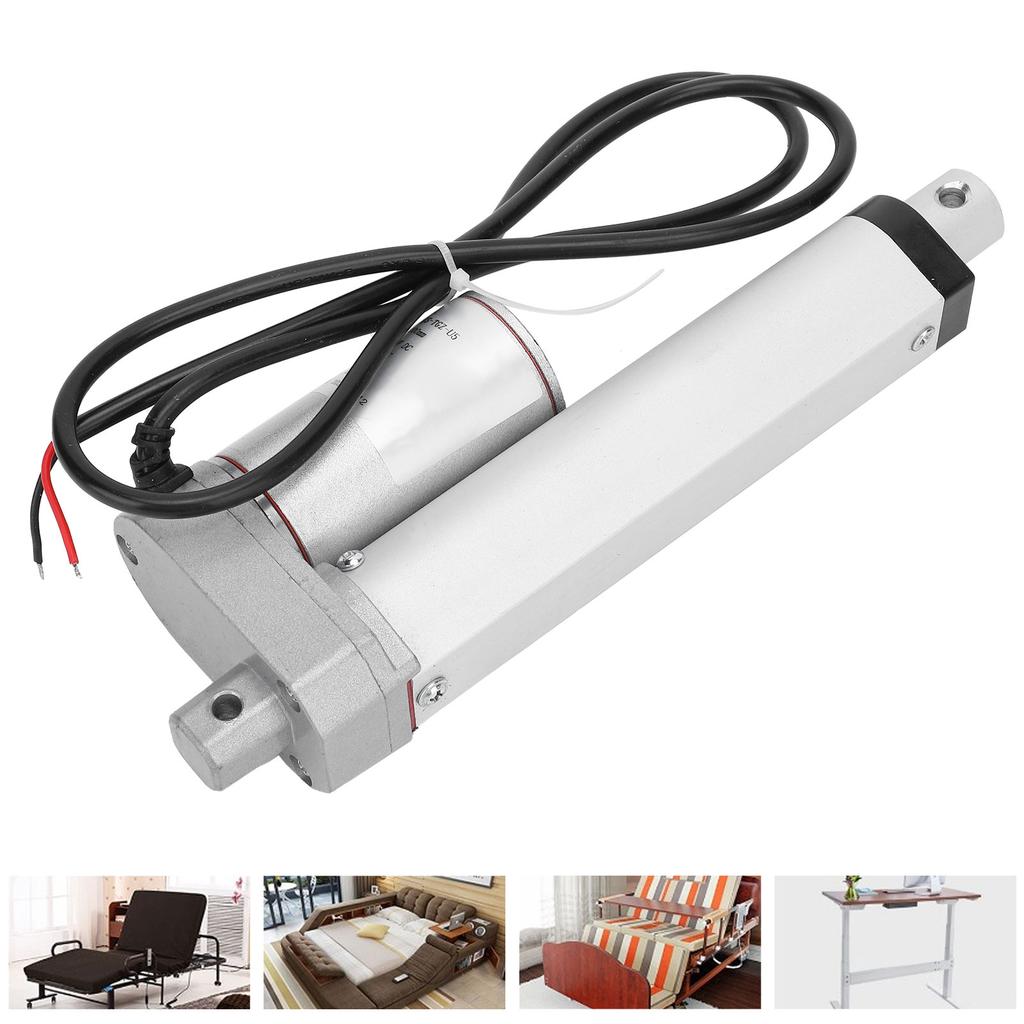 Actionneur linéaire électrique robuste de qualité industrielle, course de 100 mm, 300 N, JSTGZU5(24 V CC )