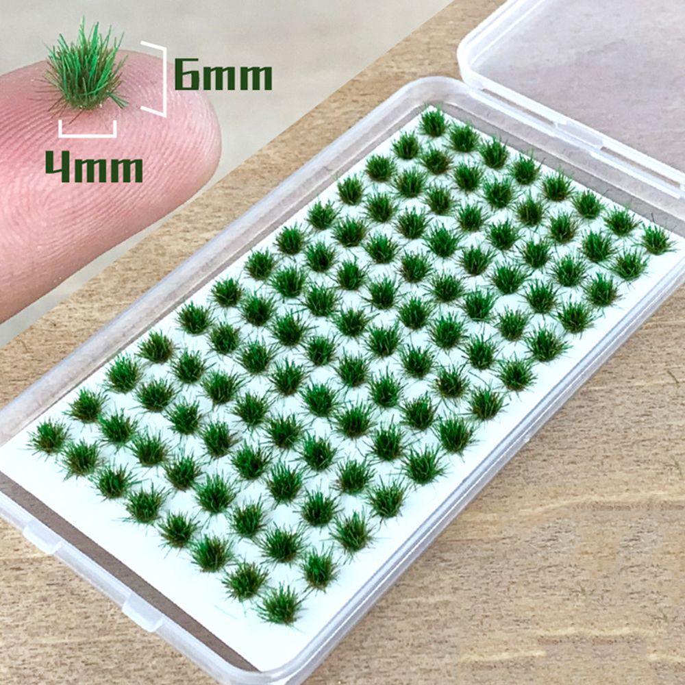 Mutlicolor Simulation Grass Nest Model Sand Scene DIY Material Realistic Grass Tuft Miniature Grass Bushes Plant Cluster Scenery