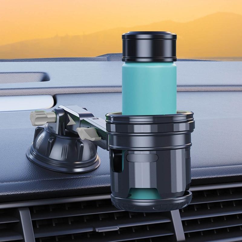 Universal Car Beverage Holder Wear Resistant Cup Mount No Tool Installation Perfect for Commuting & Long road  