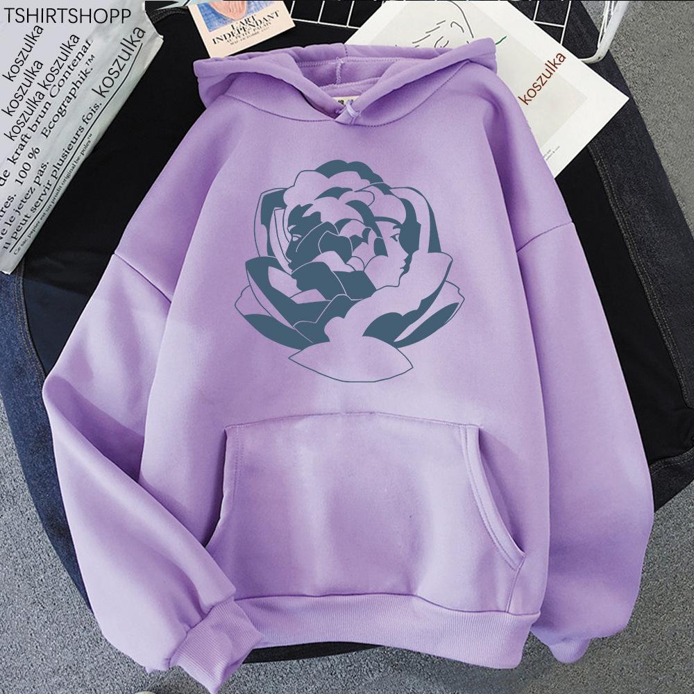 2025 new autumn casual men's sweater pattern printed pullover long sleeve youth popular hooded collar sweater