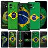 Large Brazil Flag Phone Case For Xiaomi 17 14 15 13 14T 13T 12T 11T Pro 12 11 Lite Poco X7 X5 X3 NFC F7 F6 Soft Cover