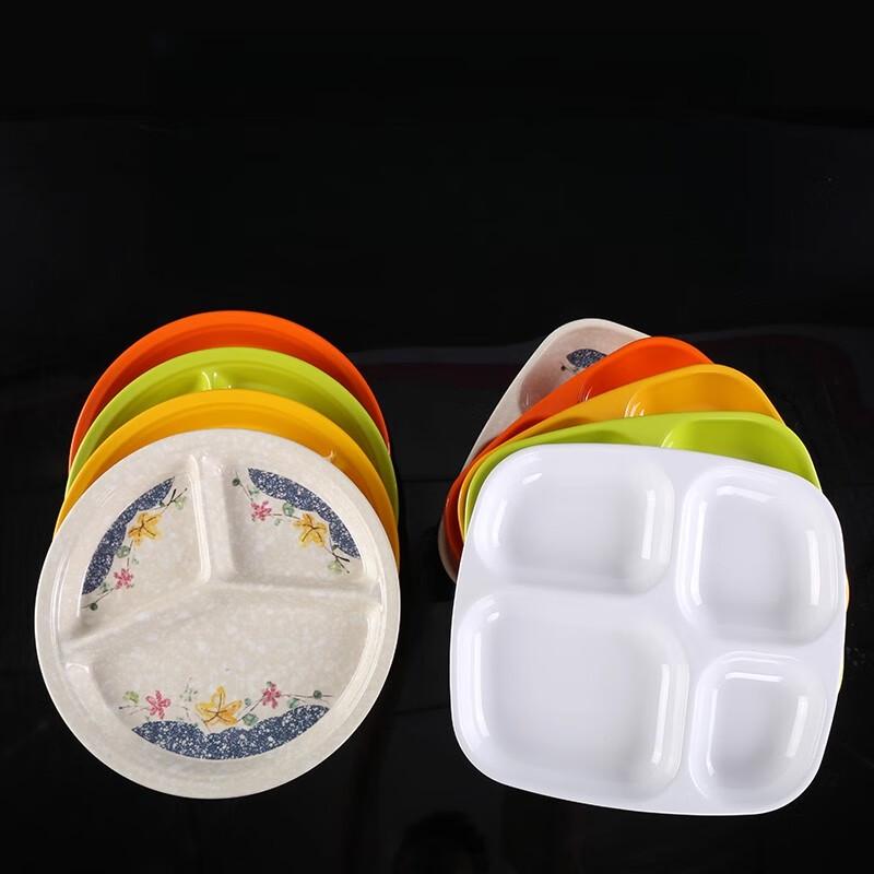 Melamine Sectioned Dinner Tray