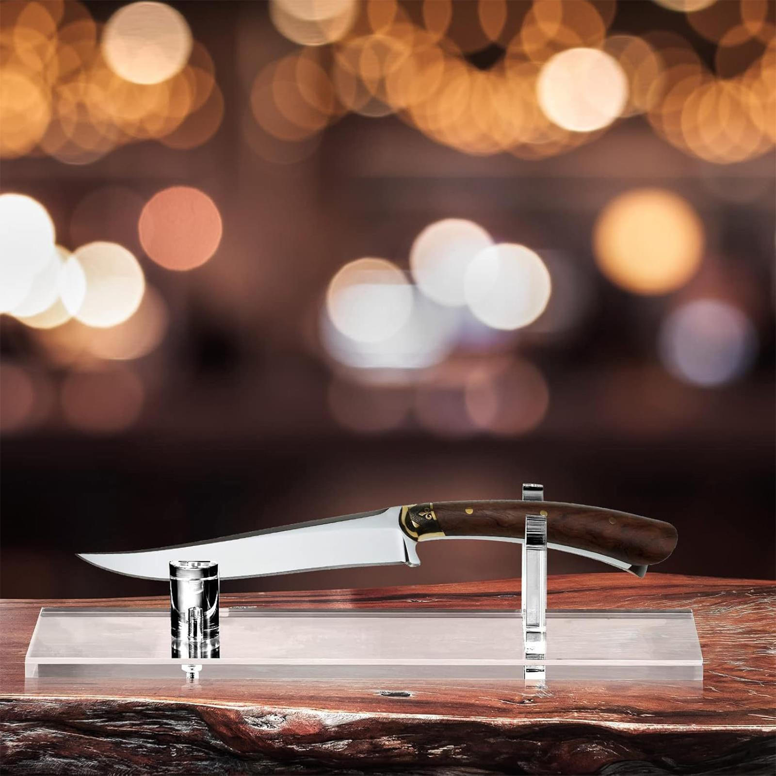 

Japanese Martial Arts Equipments Acrylic Display Stand Decorative 26.7x6.4cm