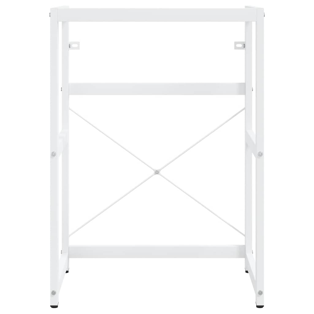 Bathroom Vanity Stand White 59 x 38 x 83 cm Iron