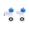 1/2 Thread To 1/4 3/8 Quick Connect Water Purifier Diverter Valve Ro Feed Ball Valve For Ro Water Filter System Home Kitchen