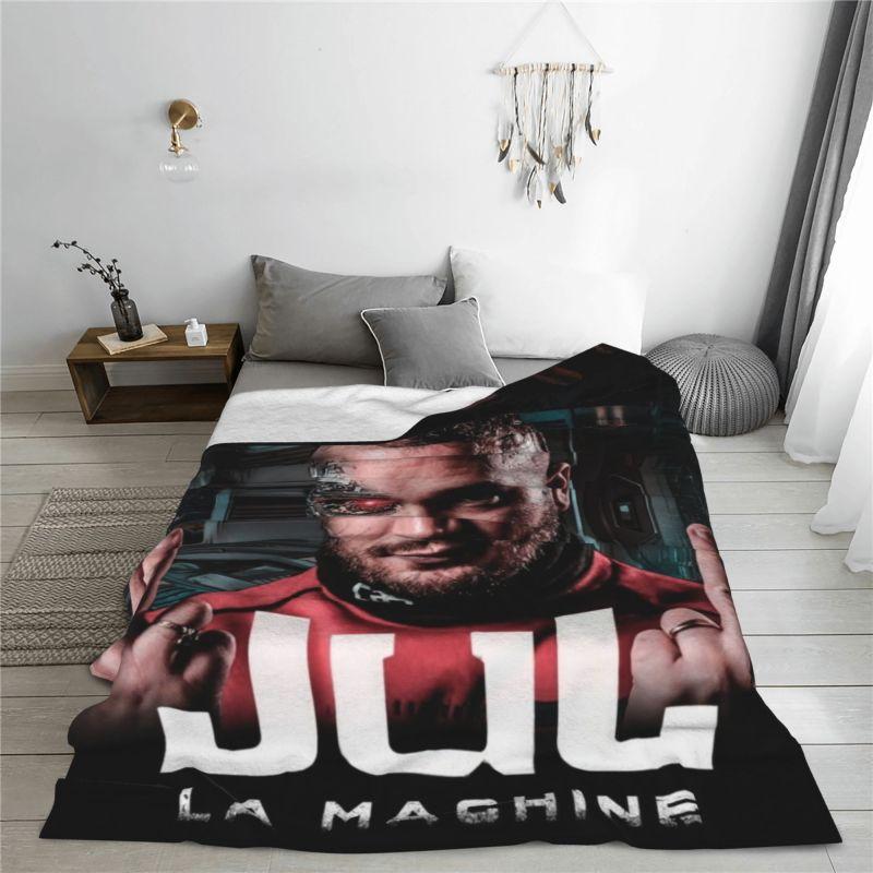 Custom Jul French Rapper Blanket 3D Printed Soft Flannel Fleece Warm Throw Blankets for Office Bedroom Sofa Bedspreads