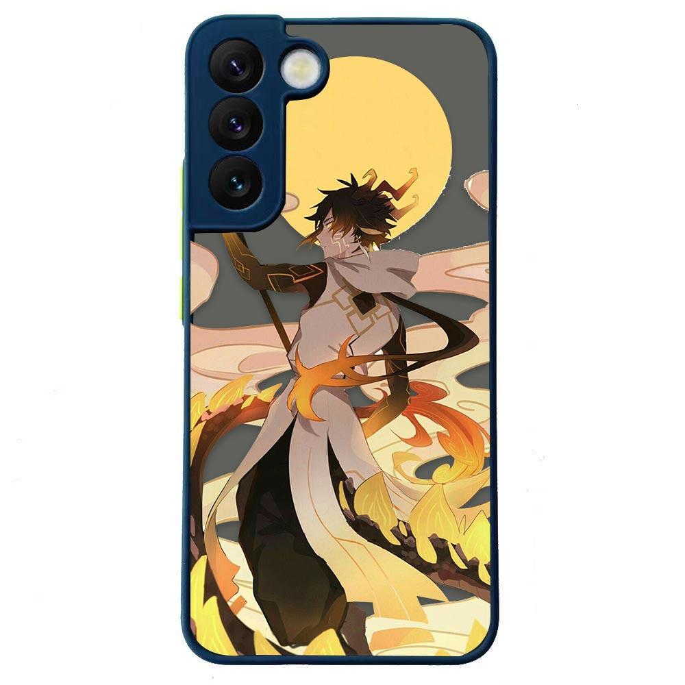 Genshin Impact Nydelig Jente Anime Støtsikkert Telefondeksel For Samsung Galaxy S22 Ultra S21 S20 FE S10 S9 S8 S10E Lite Plus 5G Deksel