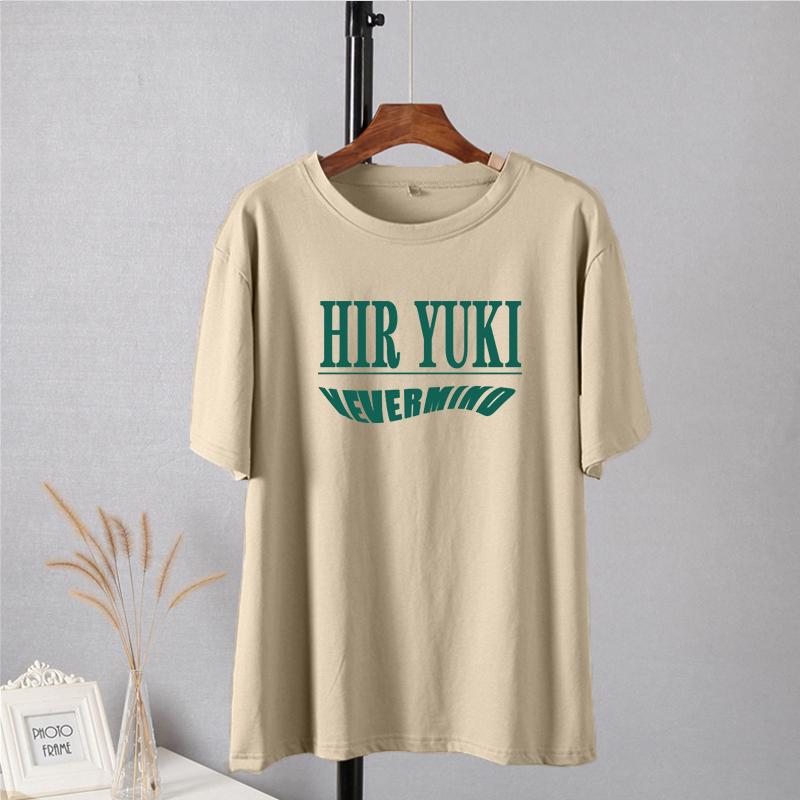 Shellsuning корейские свободные хлопковые футболки для женщин летние мягкие футболки — фото 34