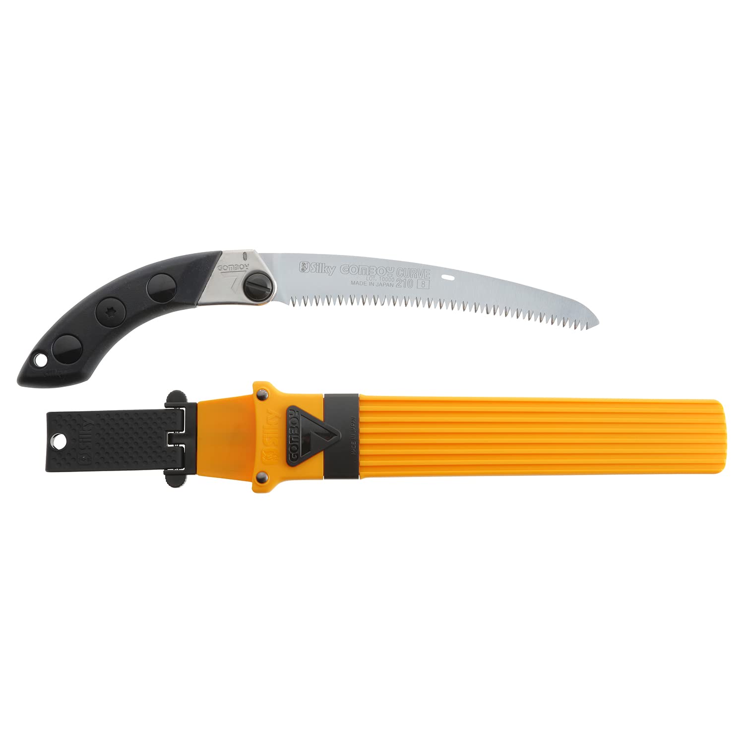 U-M Industries (Silky) Sheath Saw Rubber Boy 7 Curve Coarse 210mm 465-21 Pruning live trees is easy and speedy