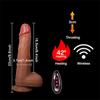 Vibrador de brinquedo sexual para mulheres, estimulador de clitóris, enorme, elétrico, telescópico, pênis macio, masturbadores femininos