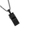 Crystals Rhinestones Whistle Necklaces Titaniums Steel Chain Loud Crisp Sound Coaches Referee Training Accessory