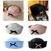 Elegant Sailor Hat Costume Accessory Photo Sail Sturdy Structure Polyester Comfortable Cosplay for