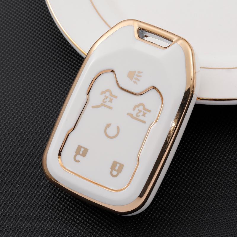 Applicable GMC Chevrolet Car Key Set Silverado Shell Colorad High-end Fashion Saboban Bag Buckle Women