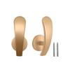Retro Window Curtain Hooks Practical Clothes Hanger Metal Wall Hanger  Sundries Organizer