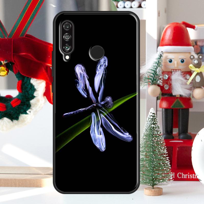 Colorful Dragonfly For Huawei Nova 12i 11i 8i 12s Y73 Y72 Y61 Y91 Y90 Y70 Y60 9 10 SE P60 Pro P30 P40 Lite Case