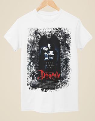 Bram Stokers Dracula - Movie Poster Inspired Unisex White T-Shirt Unisex T-Shirt