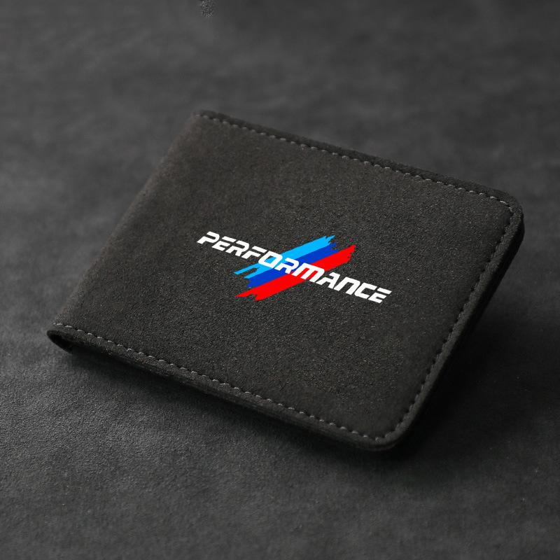 Car Driver License Bag Auto Driving Document Wallet For BMW M Performance E46 E90 E60 F30 F10 X1 X2 X3 X5 X4 X6 X7 G30 G20 G32 rvzc66