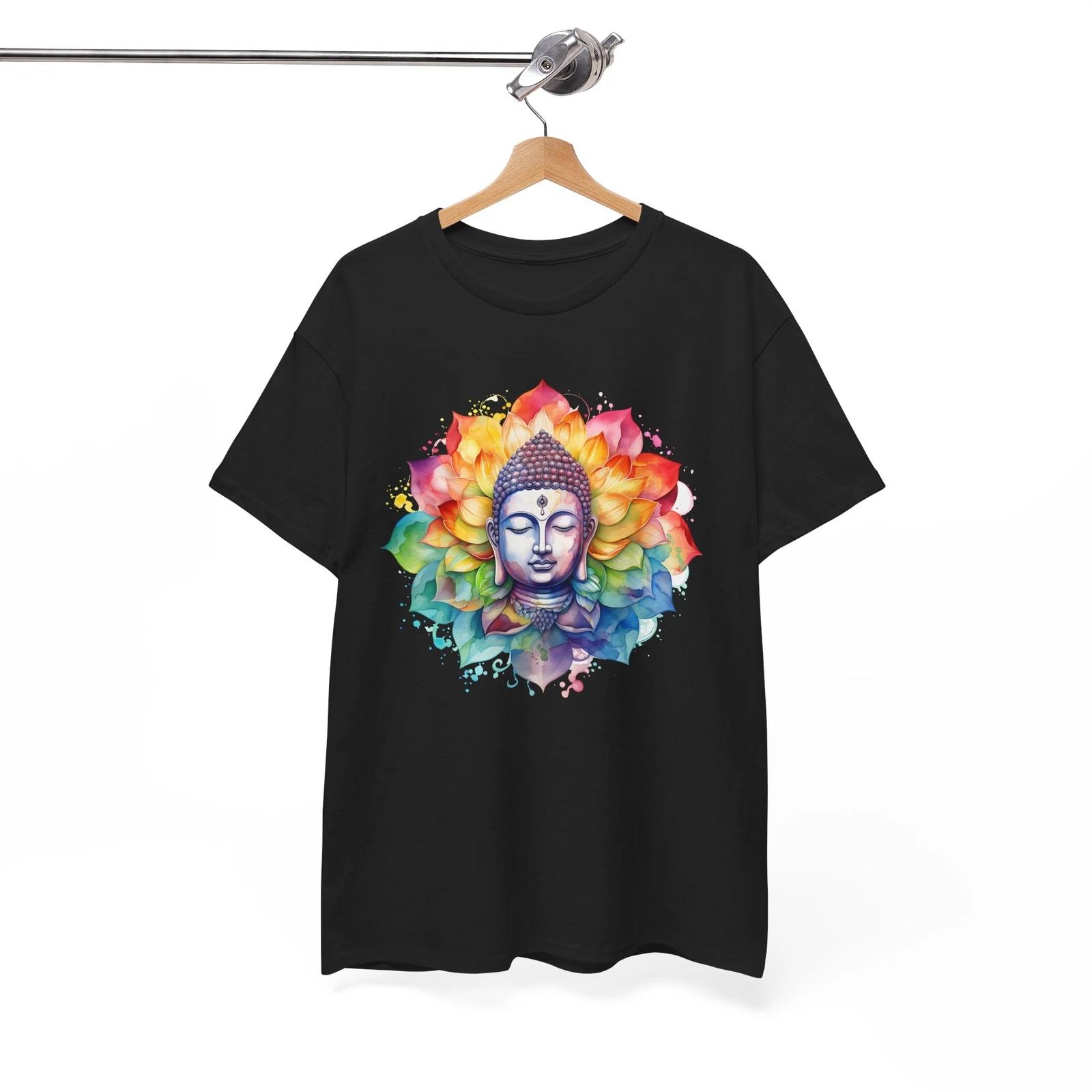 

Retro Yoga Zen Lotus Flower T-Shirt - Colorful Floral Tee for Nature Enthusiasts 3XL