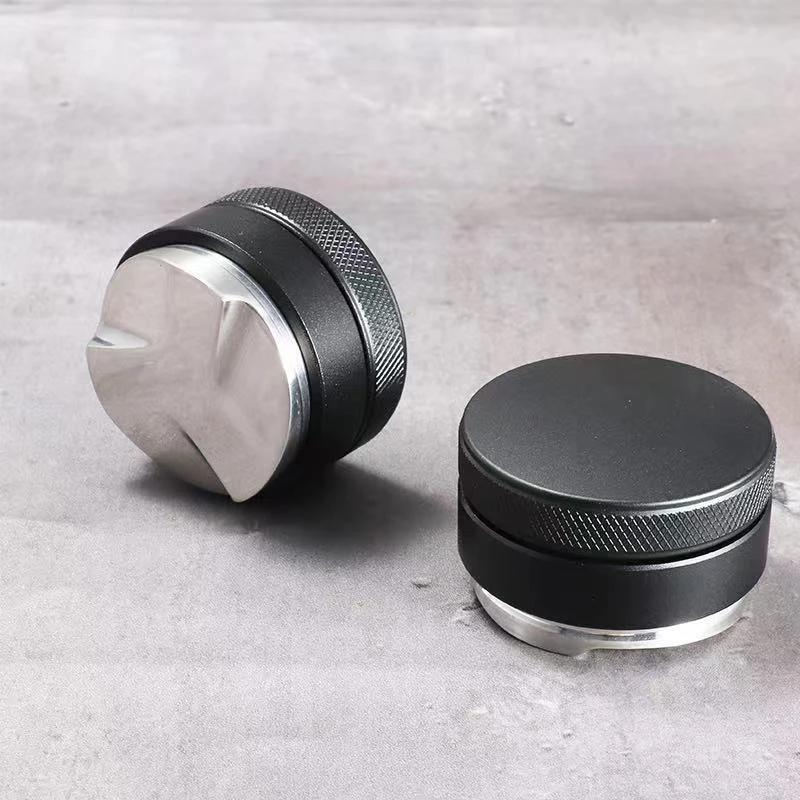 Coffee Powder Tamper 51mm 53mm 58mm Espresso Distribution Tool 3 Angled Slopes Adjustable Espresso Cafe Accessories Barista Tool