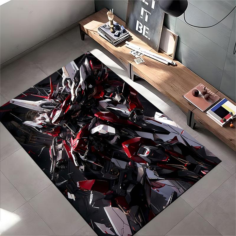 Robotic Mecha Design Carpet Suitable As a Non-slip Mat for the Living Room or Bedroom Sofa