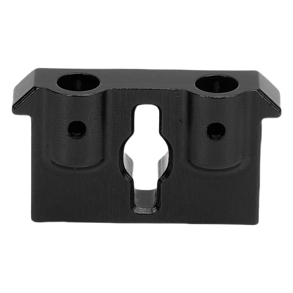 RC Front Bumper Mount Replacement for Redcat Ascent 18 1 18 Scale RC Aluminum Front Bumper Connector Black