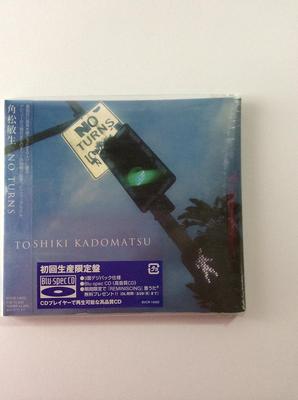 CD TOSHIKI KADOMATSU  No Turns BVCR14052PROMO BMG Ideak 2008 Japan SoulFunk Used