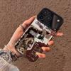Leopard print red wine is suitable for Apple 17Pro mobile phone case iPhone16Pro new 15 advanced 14 European and American 13