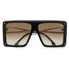 Lunettes de Soleil Carrera CA UNICA/SE 60/14/130 BLACK/BROWN SHADED acétate femme CA UNICA/SE