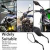 Kolip Universal Motorcycle Mirrors With M8 M10 Bolt Convex Handlebar Mount Rear View Side Mirror For Bike Scooter ATV