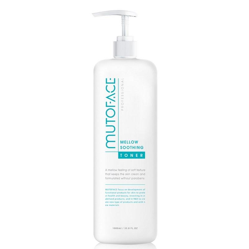 Mutoface Dermatology Large Capacity Alcohol-Free Plant-Based Lavender Mellow Soothing Skin Toner 1000ml, 1 pcs