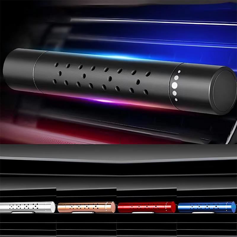 Auto Lufterfrischer Fester Parfümhalter Lüftungsschlitz Diffusor Halter Duft Legierungsmaterial 5 Farben Auto Innenzubehör