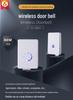 Customizable Wireless Doorbell with Long-Distance Remote Control and Personalized Packaging for Home & Apartment