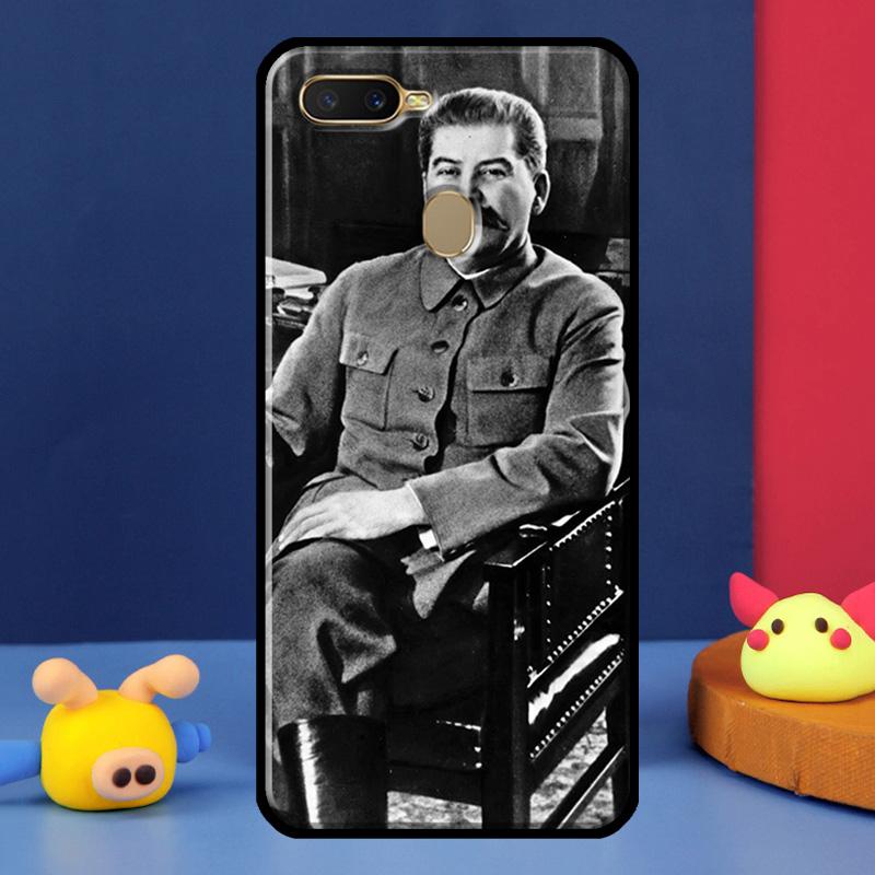 Russian Stalin Ussr Communism Case For Oppo A98 A78 A58 A15 A16 A17 A5 A9 A91 A52 A72 A76 A96 A74 A94 A54 S A57 A77 Cover