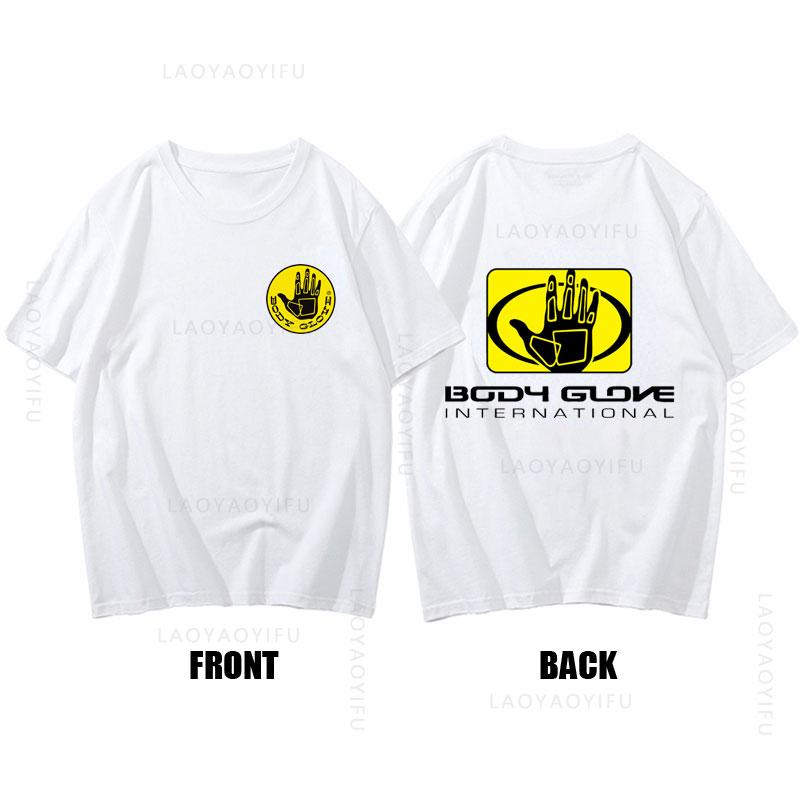 

Футболка в стиле хипстер из 100% хлопка с принтом серфинга для мужчин и женщин 4XL жёлтый/белый