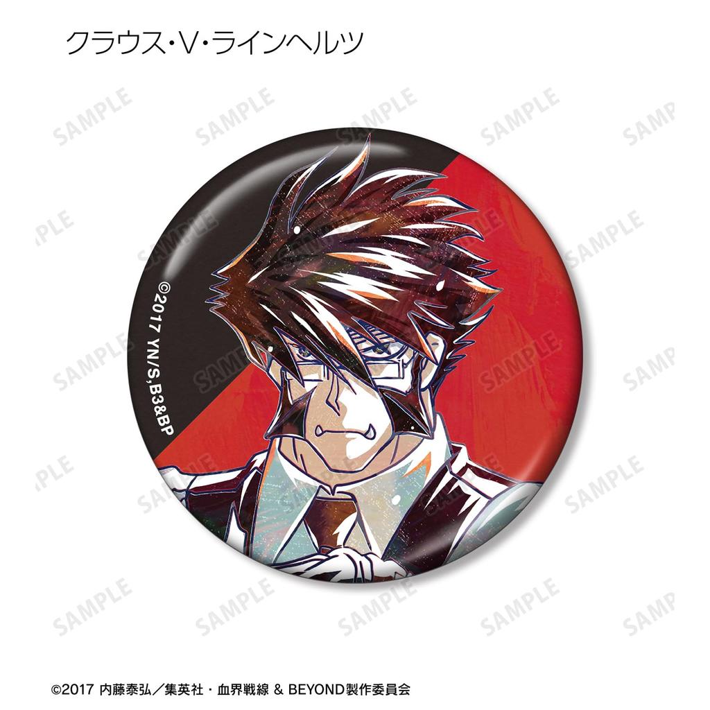 TV Anime Blockade Battlefront Trading Ani Art 4th Edition Metallic Can Badge Box of 10 "Blood & Beyond"