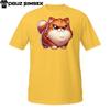 Angry Fluffy Orange Cat Shirt – Cute But Furious Cartoon Kitten Tee Unisex