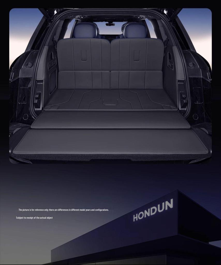 Zeekr 9X Trunk Mat Full Coverage 2025: Tail Box Interior Modification Accessory