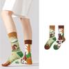 Unisex Trendy Cotton Mid-Calf Socks for Autumn/Winter - Sporty & Casual