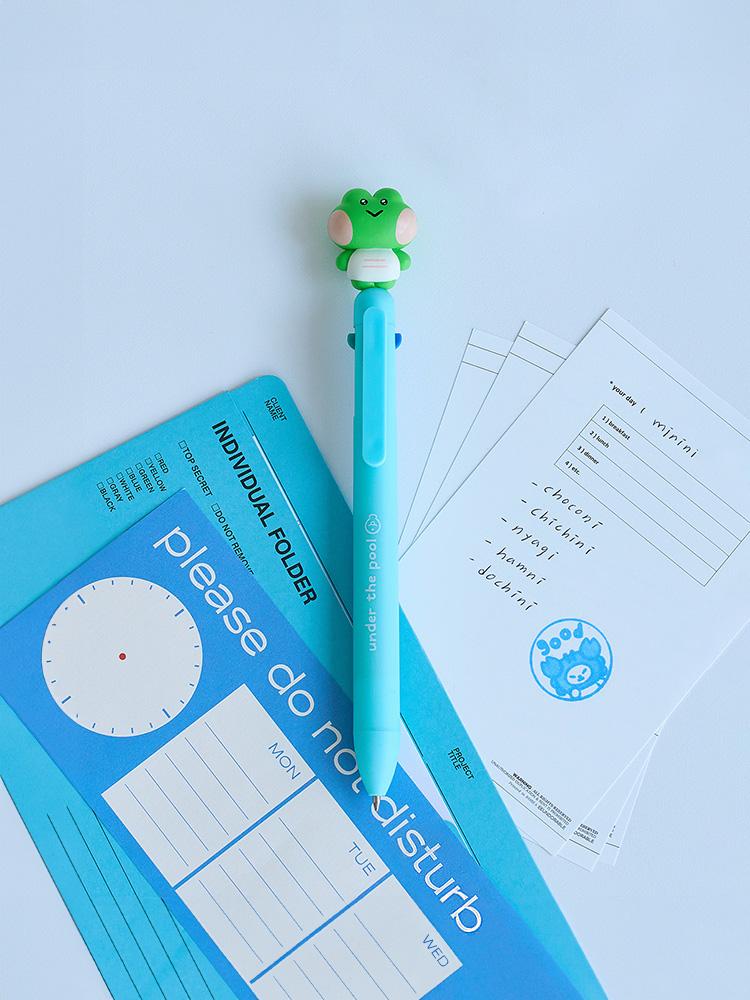 Line Friends minini  Under the Pool  Lenini Figure Gel Pen