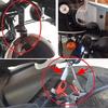 2pcs Motorcycle Helmet Lock Buckle Anti-theft Quick Release Fastener Secure Connector for Dirt Bike ATV Motorcycle Accessorie
