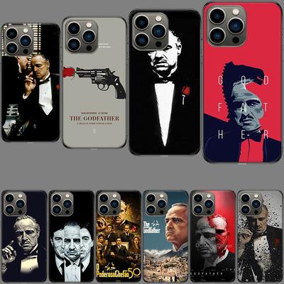 --The Godfather Phone Case For Iphone 16E 15 Pro 14 Plus 17E 16 17 Pro Max Air 11 12 13 Mini Shockproof Capa Cute Cover TPU C