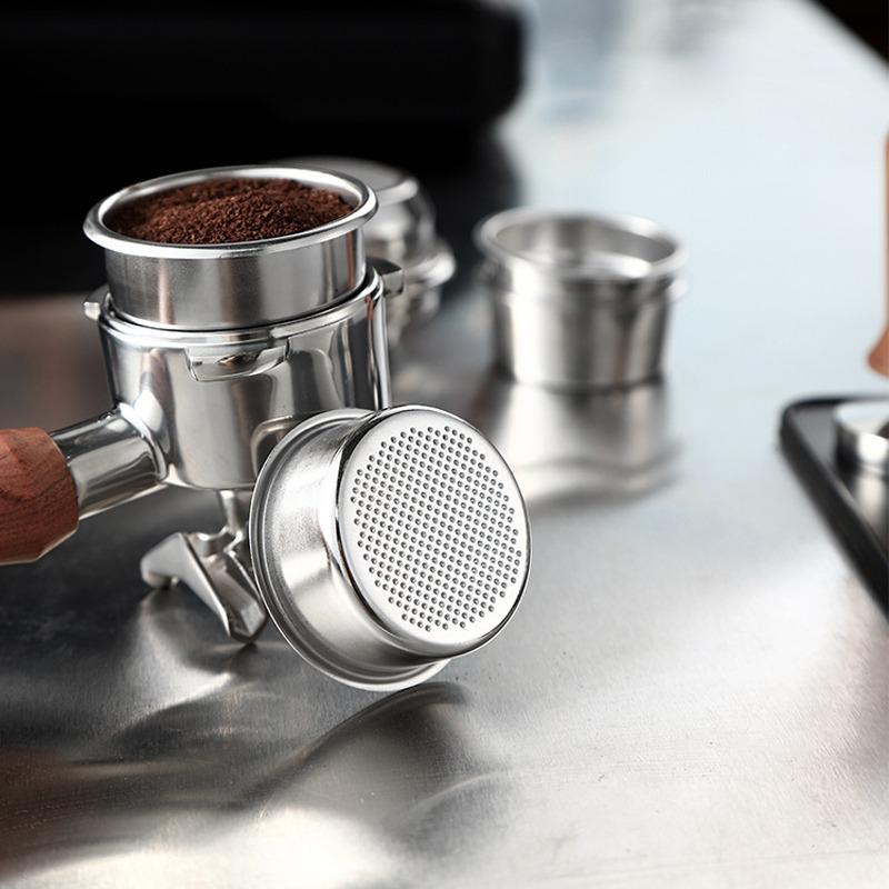 54mm Dvojitý filtrační košík na kávu pro misku na kávový prášek Breville Nerezový filtr 18g Jednovrstvý beztlakový filtr