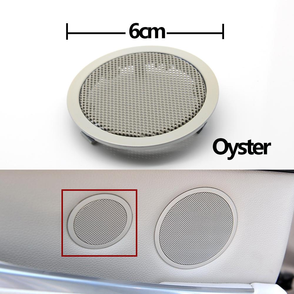 Interior Rear Door Small Round Tweeter Loudspeaker Cover For BMW X5 X6 E70 E71 E72 2007-2013 5 Series GT F07 2010-2017