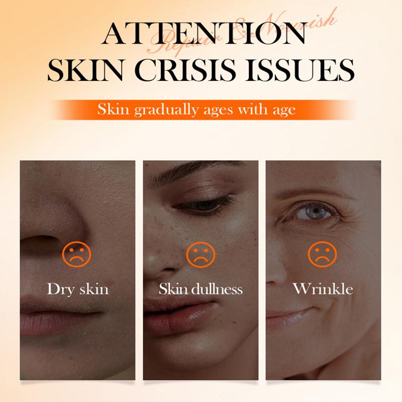 50g Vitamin C Face Cream. Deeply Nourishing and Hydrating Face Cream - Tightens and Brightens for A Younger Looking Skin